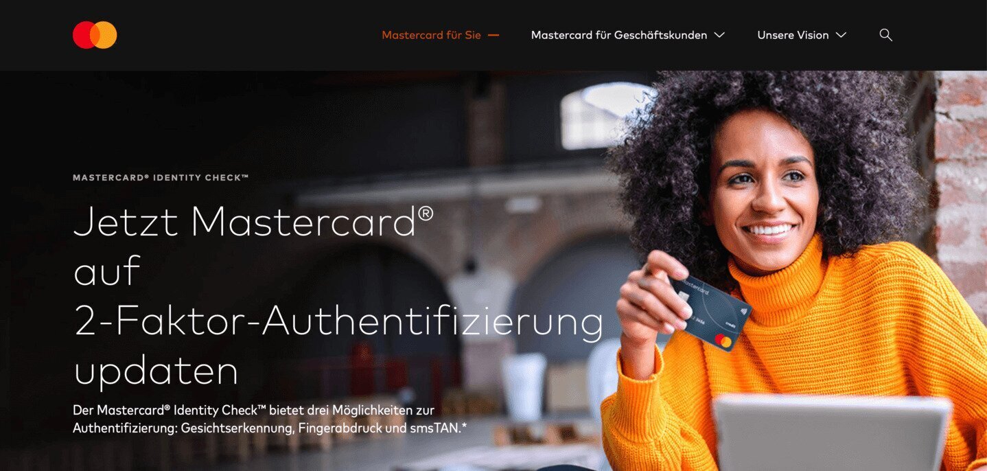 Mastercard-2-Faktor-Authentifizierung