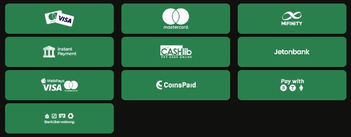 dbosses casino payment methods