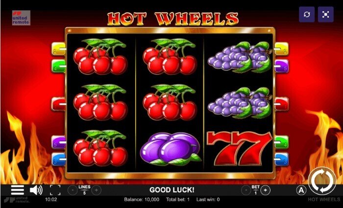 hot wheels löwen play slot