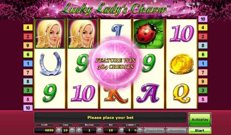 Lucky Lady’s Charm hoher Gewinn