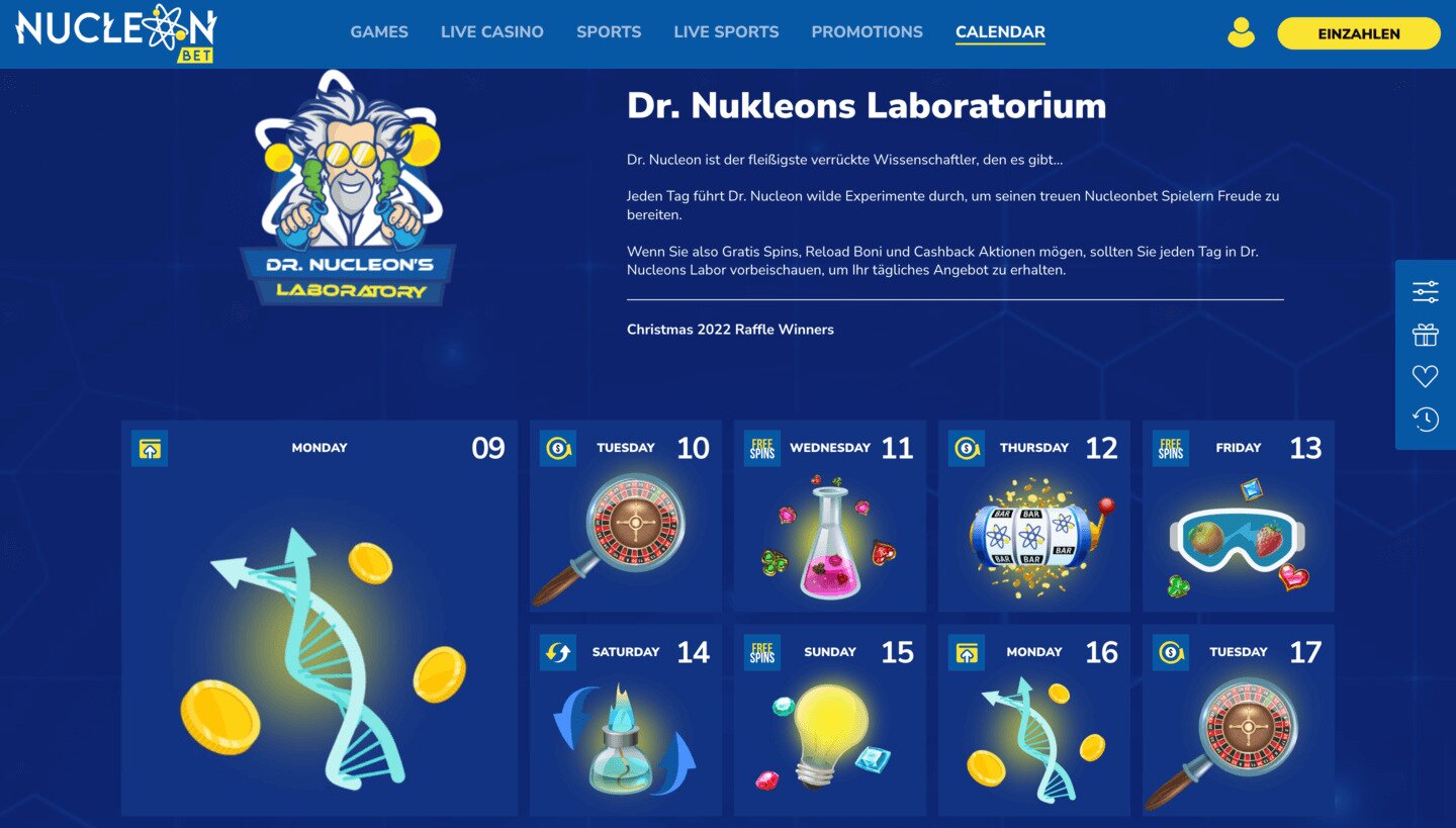 Nucleonbet Dr Nukleons Laboratorium