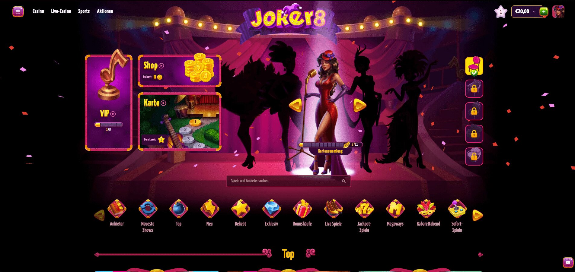 joker8 homepage