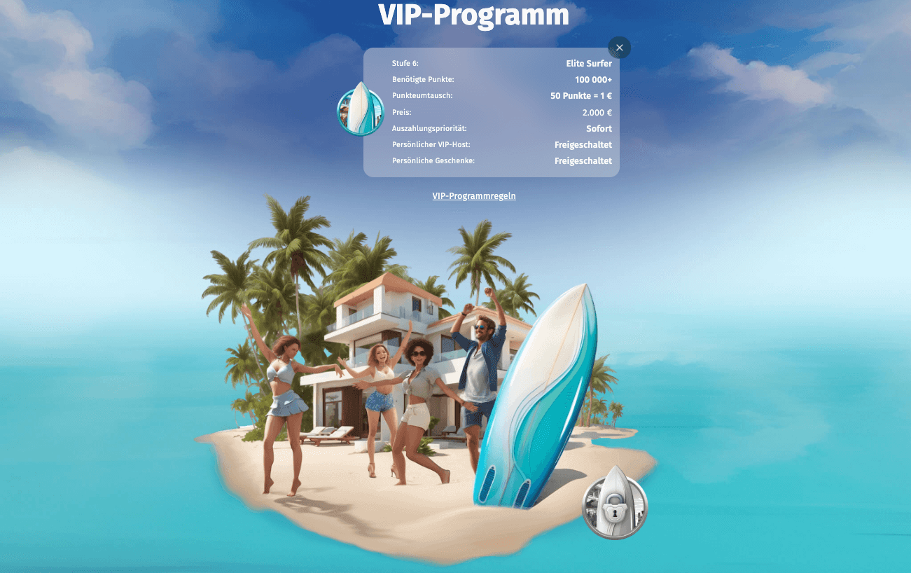 surf play vip program