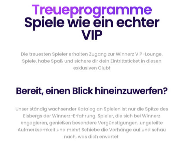 winnerz vip program